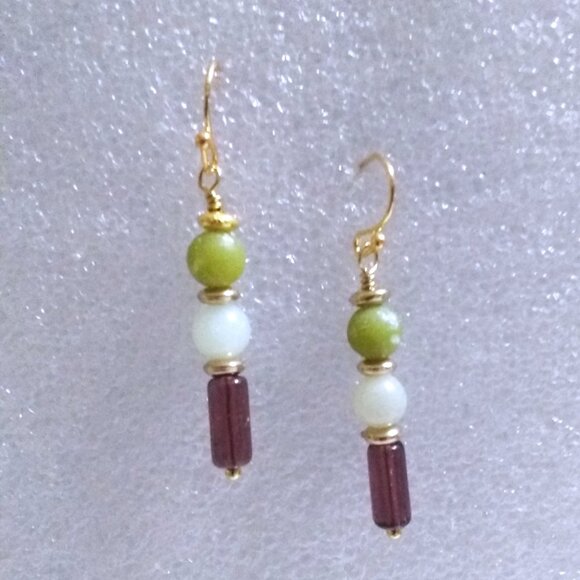 ๐๐๐ 3/$25!!! Lightweight ~ Slim ~ Slender ~ Boho Beaded Fall Dangle Earrings - Picture 2 of 7